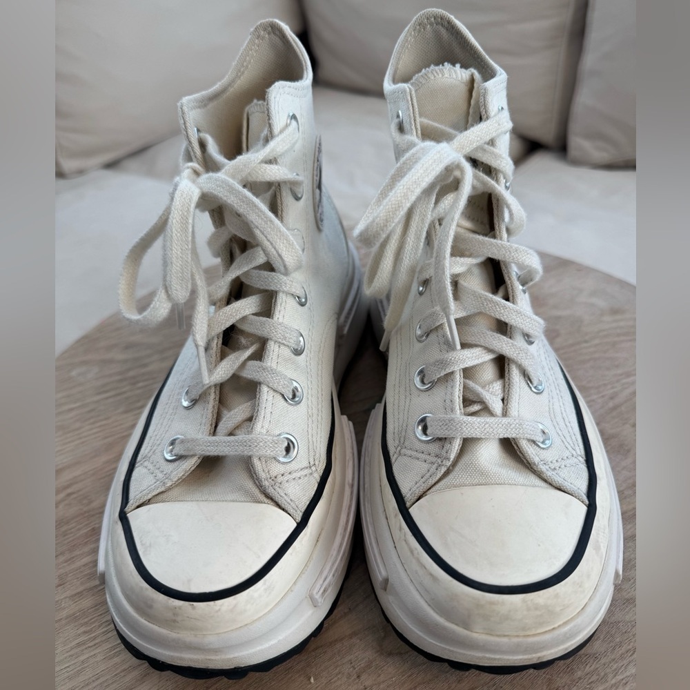 Converse Run Star Legacy CX Egret/Black/White Shoes 5 M/6.5 W - Picture 4 of 11